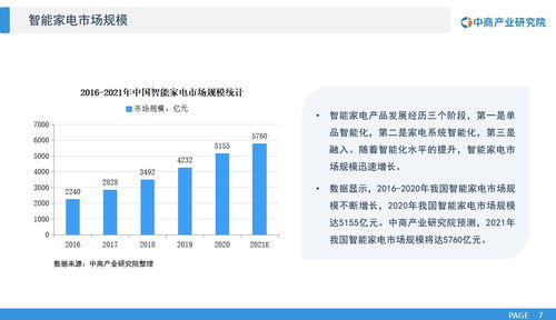 2021年 十四五 中国智能家电行业市场前景及投资研究报告