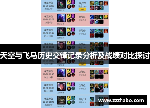 天空与飞马历史交锋记录分析及战绩对比探讨